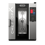 UNOX CHEFTOP-X XEDA-1011-EXLS-POE Professioneller Countertop-Ofen 10 Einschübe GN 1/1 Elektrisch Türöffnung links