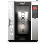 UNOX CHEFTOP-X XEDA-1021-EXLS-ET Professioneller Countertop-Ofen 10 Einschübe GN 2/1 Elektrisch Türöffnung links