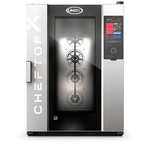 UNOX CHEFTOP-X XEDA-1021-EXLS-PO Professioneller Countertop-Ofen 10 Einschübe GN 2/1 Elektrisch Türöffnung links
