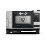 UNOX CHEFTOP MIND.Maps ONE XEVC-0311-E1LM Professioneller Countertop-Ofen 3 Einschübe GN 1/1 Elektrisch Türöffnung links