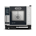 UNOX CHEFTOP MIND.Maps PLUS XEVC-0511-GPLM Professioneller Countertop-Ofen 5 Einschübe GN 1/1 Gas Türöffnung links