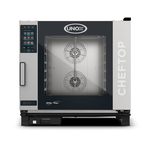 UNOX CHEFTOP MIND.Maps PLUS XEVC-0621-EPLM Professioneller Countertop-Ofen 6 Einschübe GN 2/1 Elektrisch Türöffnung links