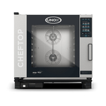 UNOX CHEFTOP MIND.Maps PLUS XEVC-0621-EPRM Professioneller Countertop-Ofen 6 Einschübe GN 2/1 Elektrisch Türöffnung rechts