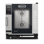UNOX CHEFTOP MIND.Maps ONE XEVC-0711-E1LM Professioneller Countertop-Ofen 7 Einschübe GN 1/1 Elektrisch Türöffnung links