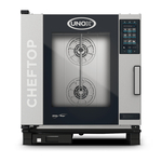 UNOX CHEFTOP MIND.Maps PLUS XEVC-0711-GPRM-MS Professioneller Countertop-Ofen 7 Einschübe GN 1/1 Gas Türöffnung rechts