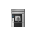 UNOX CHEFTOP MIND.Maps VISTA XEVH-0511-EPLM-HP Professioneller Countertop-Ofen 4 Einschübe GN 1/1 Elektrisch Türöffnung links