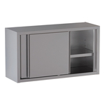 Vaiotec Topline Gastro-Wandhängeschrank, 2 Schiebetüren, 2000 × 400 mm