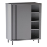 Vaiotec Topline Gastro-Hochschrank, 2 Schiebetüren, Höhe 1800 mm, 1200 × 700 mm