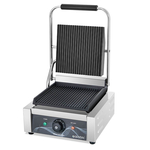 Vaiotec Elektro Gastro-Kontaktgrill, oben & unten gerillt, 308 × 395 mm