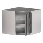 Vaiotec Topline Eckwandhängeschrank, Flügeltür, 700 × 700 mm