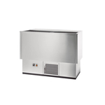 Vaiotec Topline Gastro-Getränkekühltruhe Edelstahl mit Edelstahlschiebedeckel, 184 Liter, 1020 × 545 mm