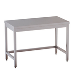 Vaiotec Topline Gastro-Arbeitstisch, unterfahrbar, 1900 × 600 mm