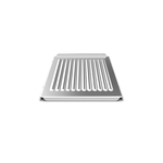 UNOX SPEED.Plate RIBBED TG143 Platten und Behälter für Speed-Öfen 300x300