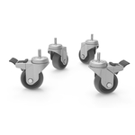 UNOX Drehbares Rad mit Bremse XR623 Räder