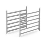 UNOX Seitenstützen für Untergestell XR727 Zubehör für Untergestell und neutrale Schränke