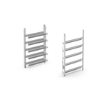 UNOX Einhängegestelle GN1/1 + 600x400 für Öfen XUC065 Seitliche Stützen für Öfen und Gärschränke