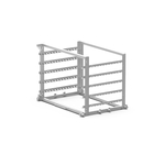 UNOX Blech-Haltekorb XWLBA-05EU Trolley mit Tablettträger