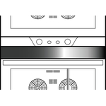 UNOX Doppelstation-Installationsset für Elektroöfen XWNQA-00EF-E Stapel-Bausatz