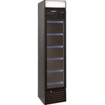 SARO Getränkekühlschrank mit Werbetafel - schmal, Modell DK 134 PRO