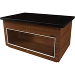 SARO Neutrales Element B 1600 mm, Farbe WALNUSS