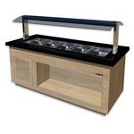 SARO Heißes Buffet für 5x 1/1 GN, Modell PREMIUM LINE SB-H200 OAK