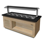SARO Salatbar für 5x 1/1 GN, Modell PREMIUM LINE SB-K200 OAK