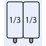 SARO E7/CPCEXC Nudelkorb-Set: 2 x 1/3 GN