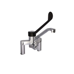 SARO 2-Loch-Armatur Schwenkhebel schwarz Modell TESS