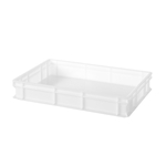 AmerBox Pizzateig-Box 600x400, Profi Line, Weiß, 600x400x(H)100mm, Rechteckig