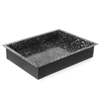 Hendi Blech CONVECTOMAT CLASSIC GN 2/3, GN 2/3, Schwarz, 354x325x(H)60mm, Rechteckig