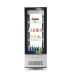 Arktic Kühlvitrine Edelstahl, 400 Liter, Inhalt: 400 Liter