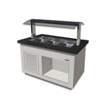 SARO Salatbar für 3x 1/1 GN, Modell PREMIUM LINE SB-K130 weiß