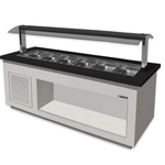 SARO Salatbar für 6x 1/1 GN, Modell PREMIUM LINE SB-K230 weiß