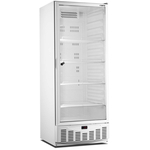 SARO Kühlschrank mit Glastür - weiß, Modell MM5 PV