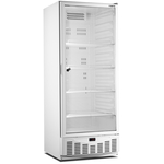 SARO Kühlschrank mit Glastür Modell MM5 PV, weiß