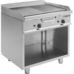 SARO Gas-Griddleplatte mit offenem Unterbau E7/KTG2BAM