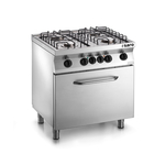 SARO Fast-Serie Gasherd mit Elektrobackofen F7/FUG6LE