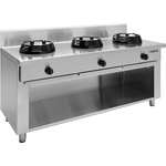 SARO Wok-Gasherd mit offenem Unterbau Modell CC/03