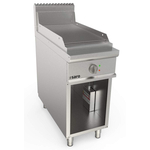 SARO Elektrogriddleplatte 400 mm breit Stand gerillt Modell LQ / FTE2BAR