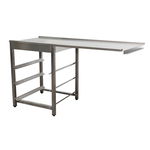 SARO Ablauftisch für Spülmaschine rechts 1600mm