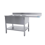 SARO Spülcenter 2 Becken, links - B 1600 x T 600 mm
