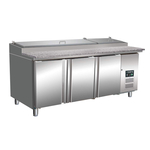 SARO Belegstation 1/3 GN mit Granitarbeitsplatte, Modell SH 2000