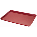 SARO ABS Tablett 590 x 410, Farbe: Rot, VPE 20