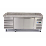 Maxima Pizzatisch mit Schubladen