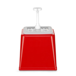 Hendi Pump-Soßenspender Rot 2.5 L, Farbe: Rot