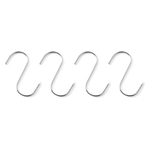 Hendi Fleischhaken - 4er Set 110x5 mm, Größe: 110x5 mm