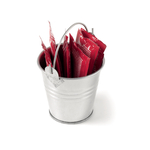 Hendi Eimer mit Griff ø120x(H)105 mm, Durchmesser: ø120x(H)105 mm