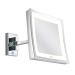Aliseo LED Cubik T3 Kosmetikspiegel mit Schwenkarm, Ausführung: Direktanschluss, Variante: Schwenkarm
