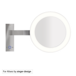 Aliseo LED Moon Dance Kosmetikspiegel mit Schwenkarm, Ausführung: Direktanschluss, Variante: Schwenkarm