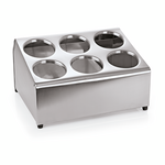 Was Germany Besteckbehälter für 6 Köcher, Edelstahl